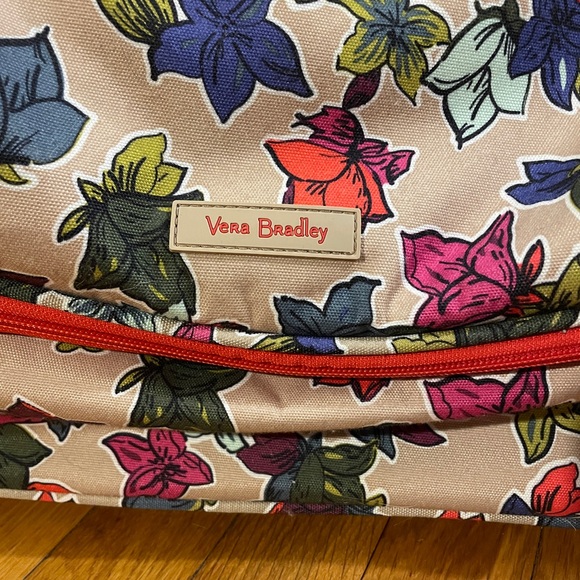 Vera Bradley Rolling Duffel Travel Suitcase Bag - Picture 3 of 11